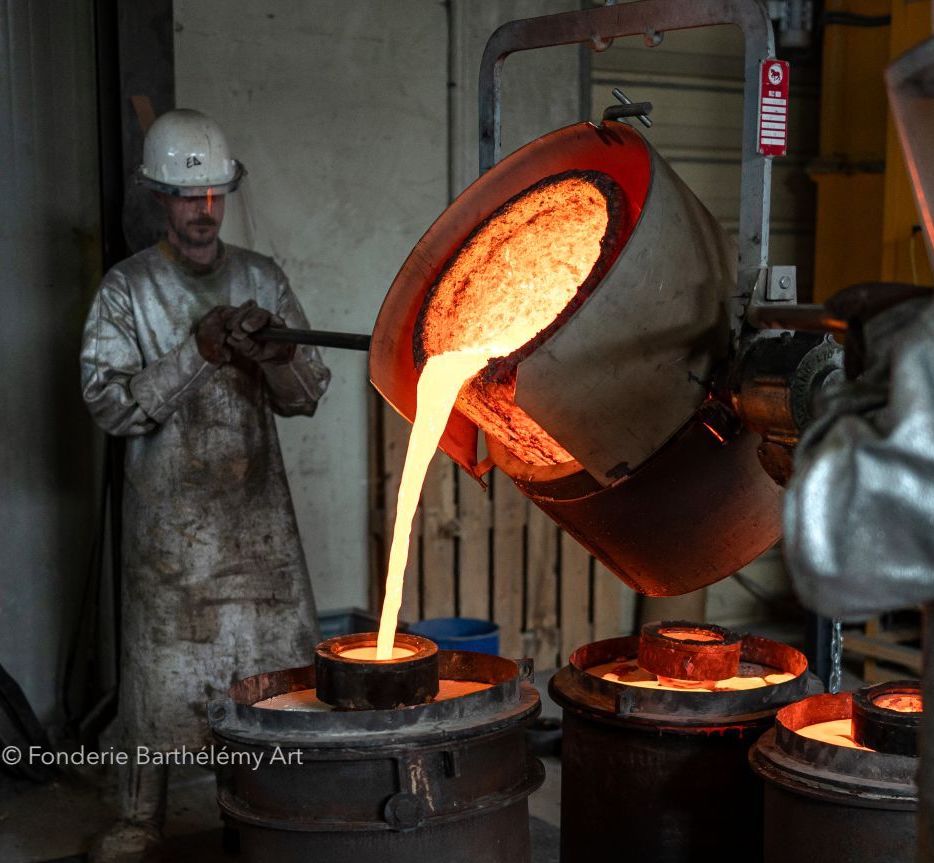 Comment est réalisée une sculpture en bronze ? La technique de la cire perdue